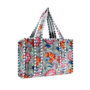 Small Grey Garden Tote Bag