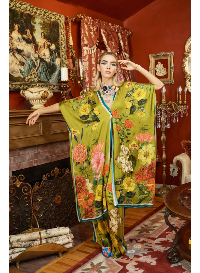 Aratta French Riviera Hand-Beaded Kimono