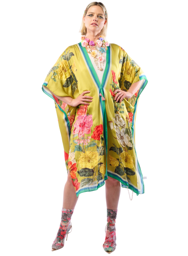 Aratta French Riviera Hand-Beaded Kimono