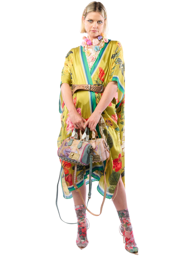 Aratta French Riviera Hand-Beaded Kimono