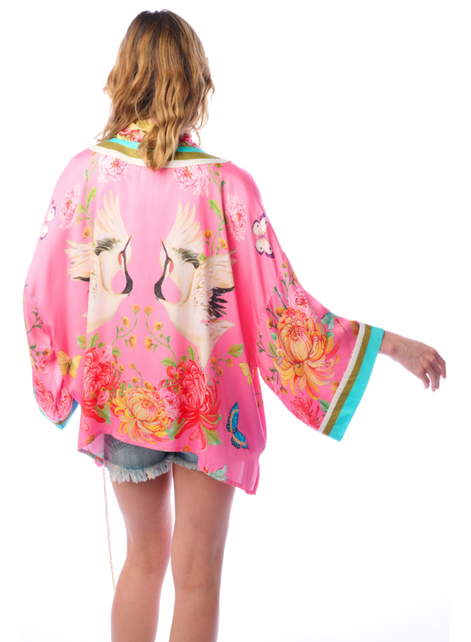 Aratta Legend of the Crane Short Kimono