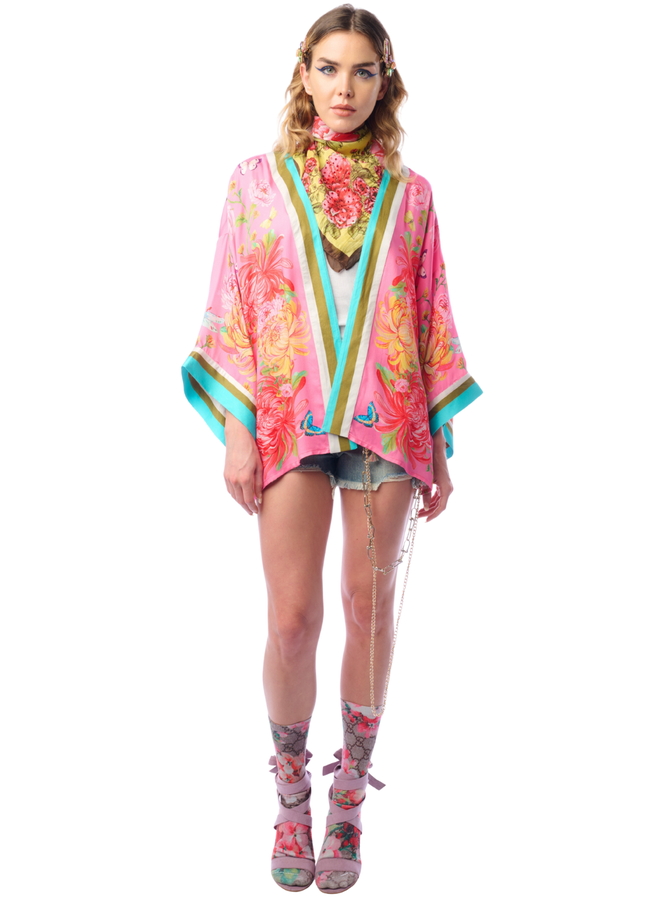 Aratta Legend of the Crane Short Kimono