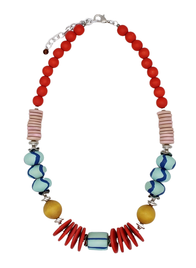 Vivid Multi Color Marcella Necklace