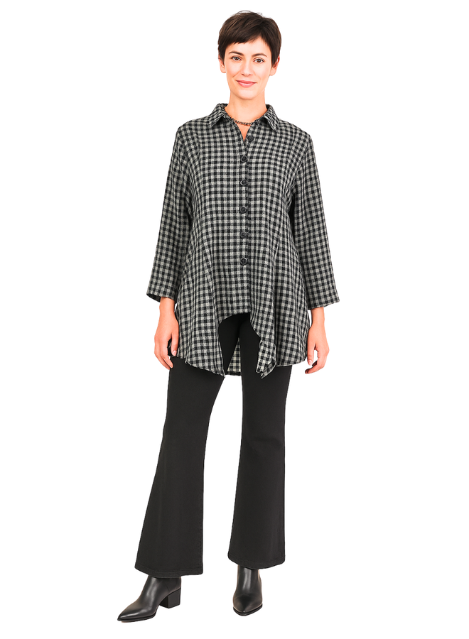 Cheyenne Gingham Big Shirt
