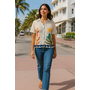 Ocean Multi Thread Embroidered Shirt