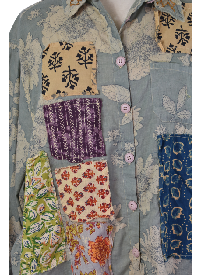 Full Bloom Patch Top