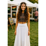 Bohemian Skirt in White
