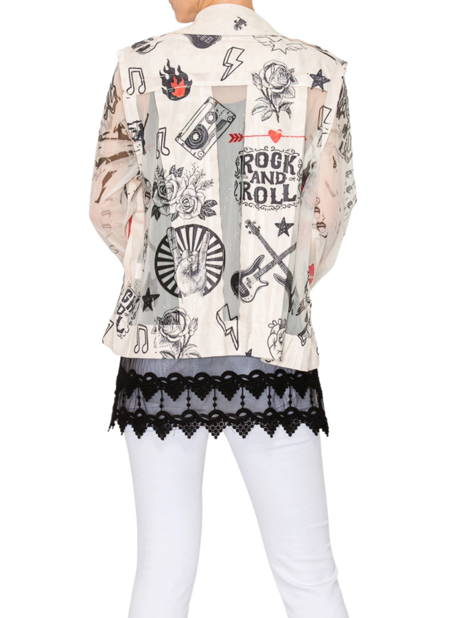 Rock n' Roll Mesh Jacket