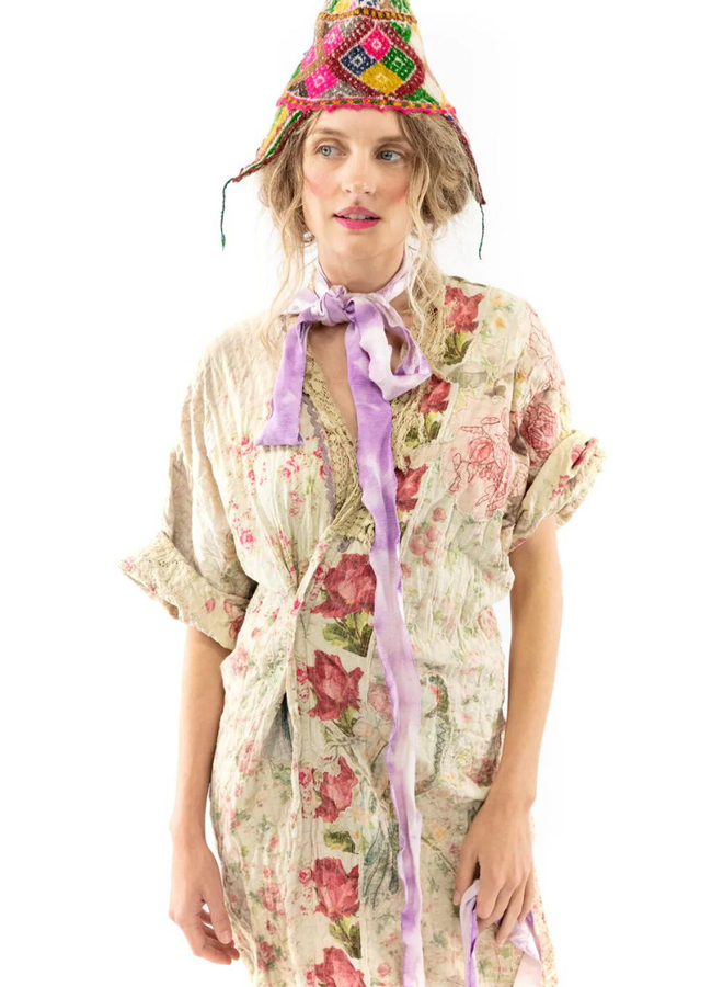 Magnolia Pearl Floral Patchwork Vijji Kimono