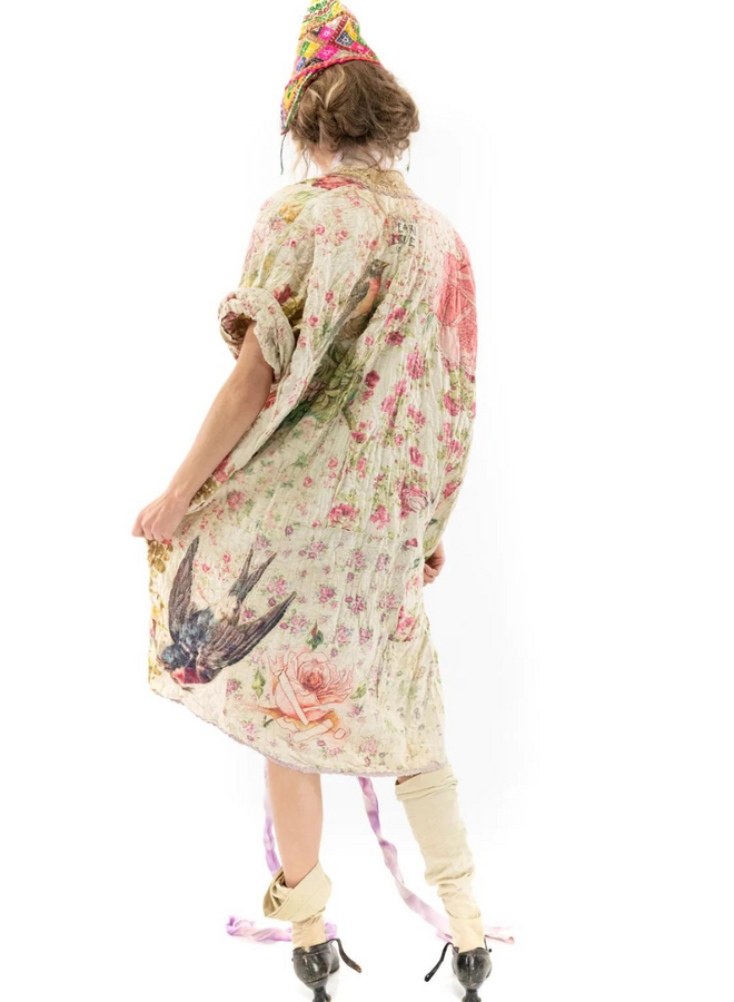 Magnolia Pearl Floral Patchwork Vijji Kimono