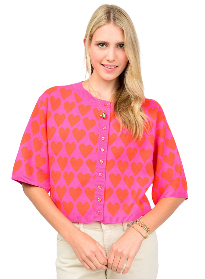 Uncle Frank Heart Felt Sweater