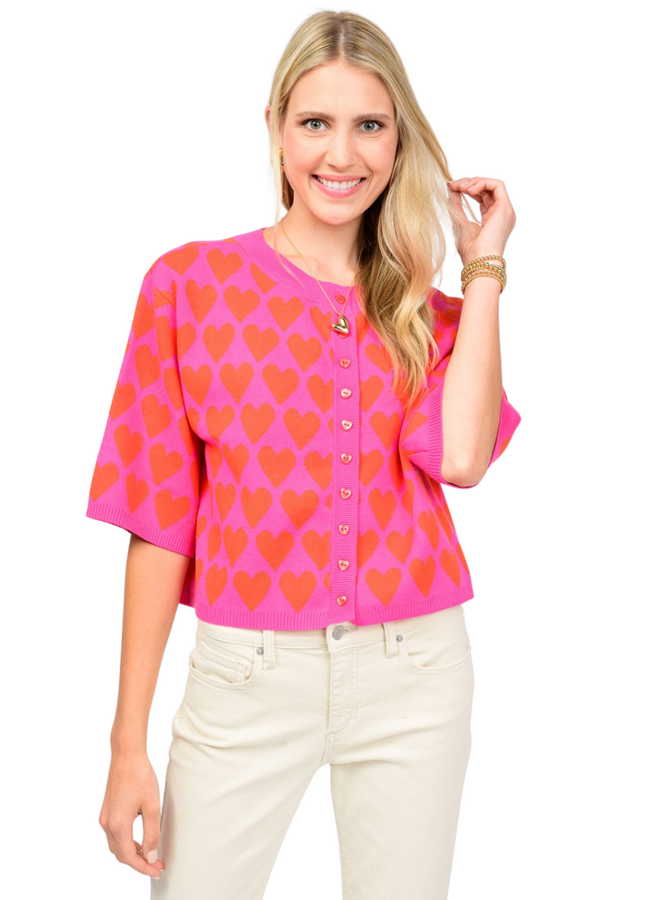 Uncle Frank Heart Felt Sweater