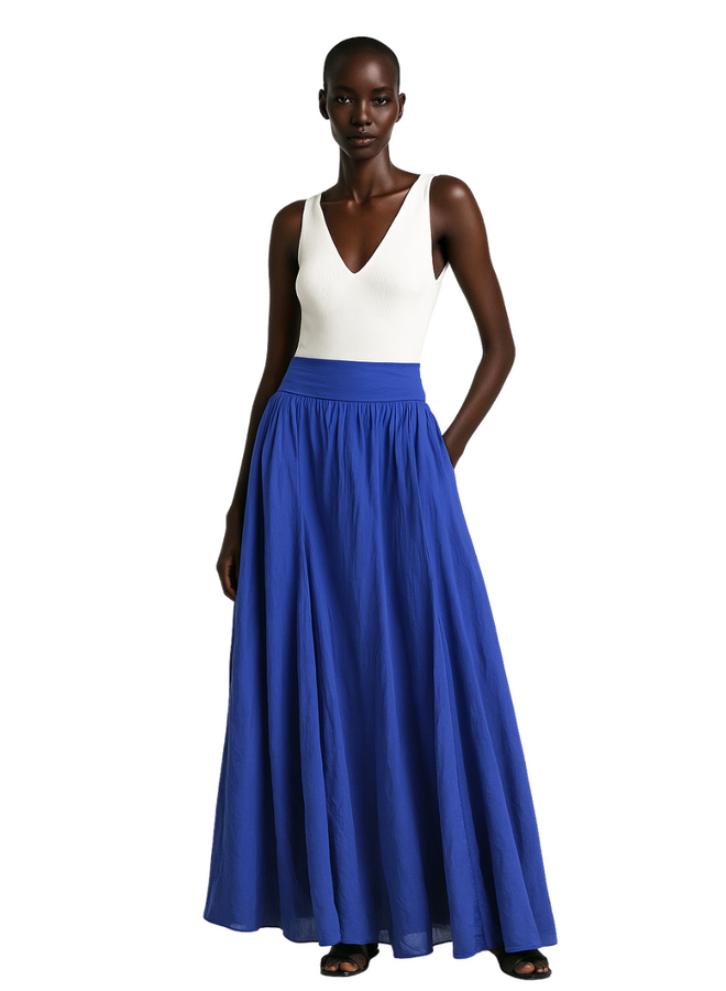 Bohemian Skirt in Royal