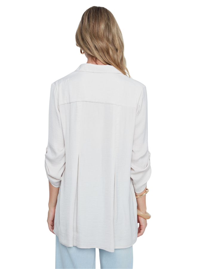 Renuar Soft and Beautiful Blouse in Oyster