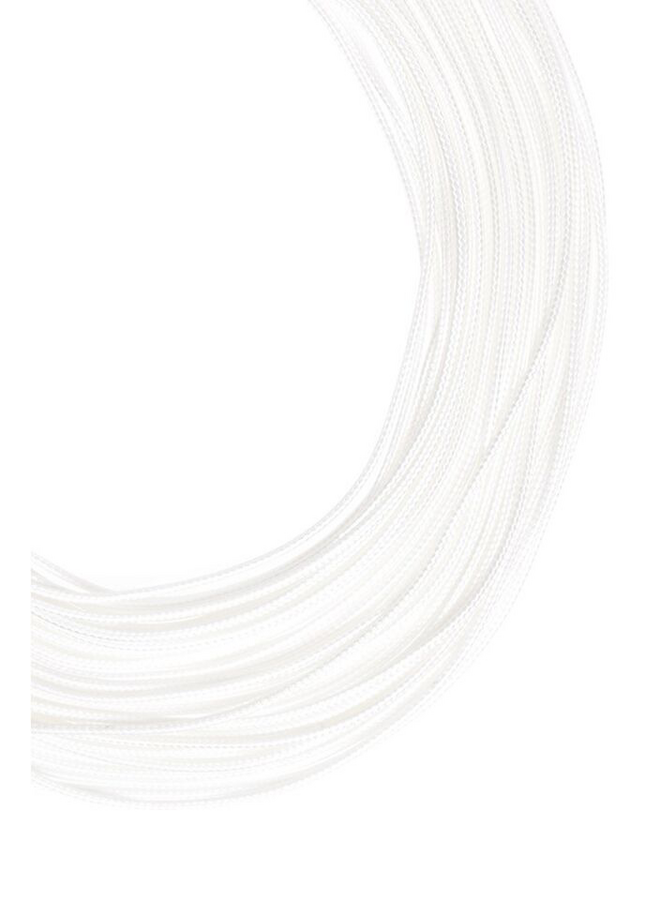 Tight Rope Necklace in White