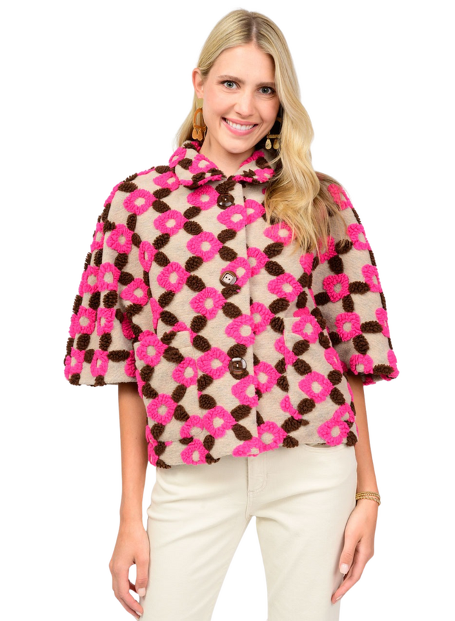 Ivy Jane Pop Flower Capelet