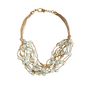 Beaded Seafoam Necklace