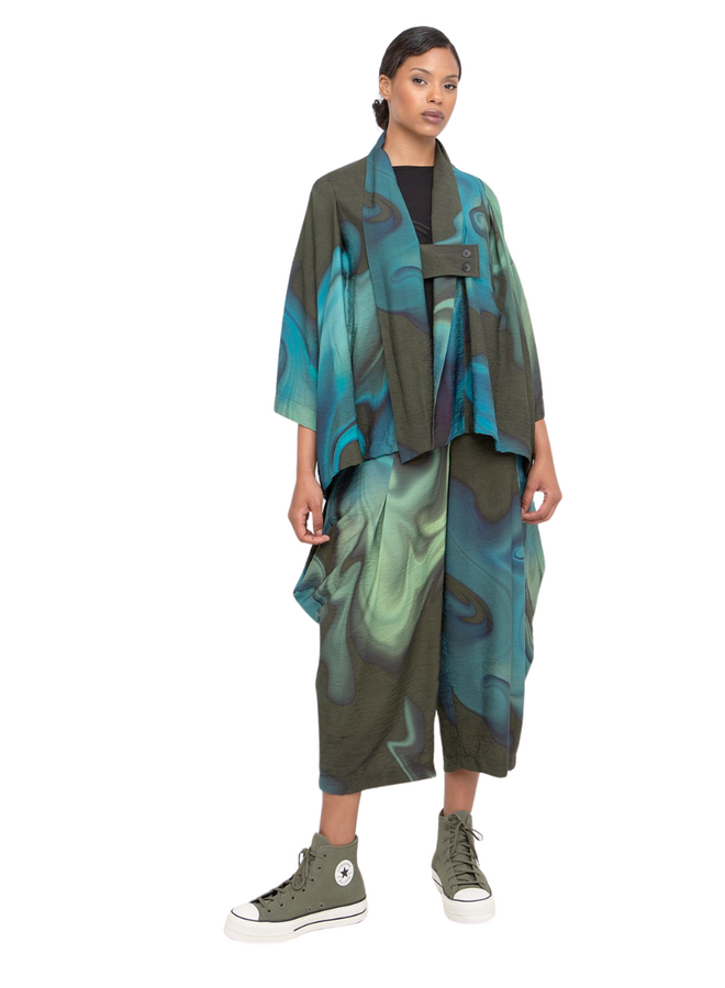 Ozai Seafoam Tulip Pants