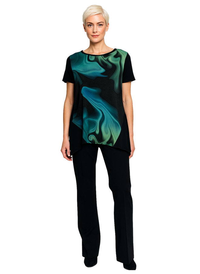 Ozai Front or Back Seafoam Top