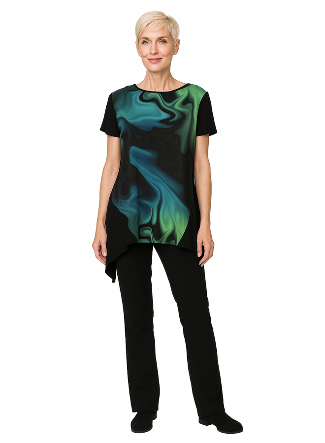 Ozai Front or Back Seafoam Top