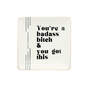 Square Ring Dish "Bad Ass Bitch"