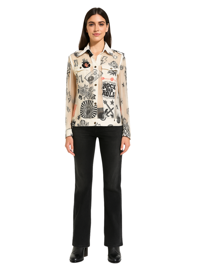 Rock n' Roll Mesh Jacket