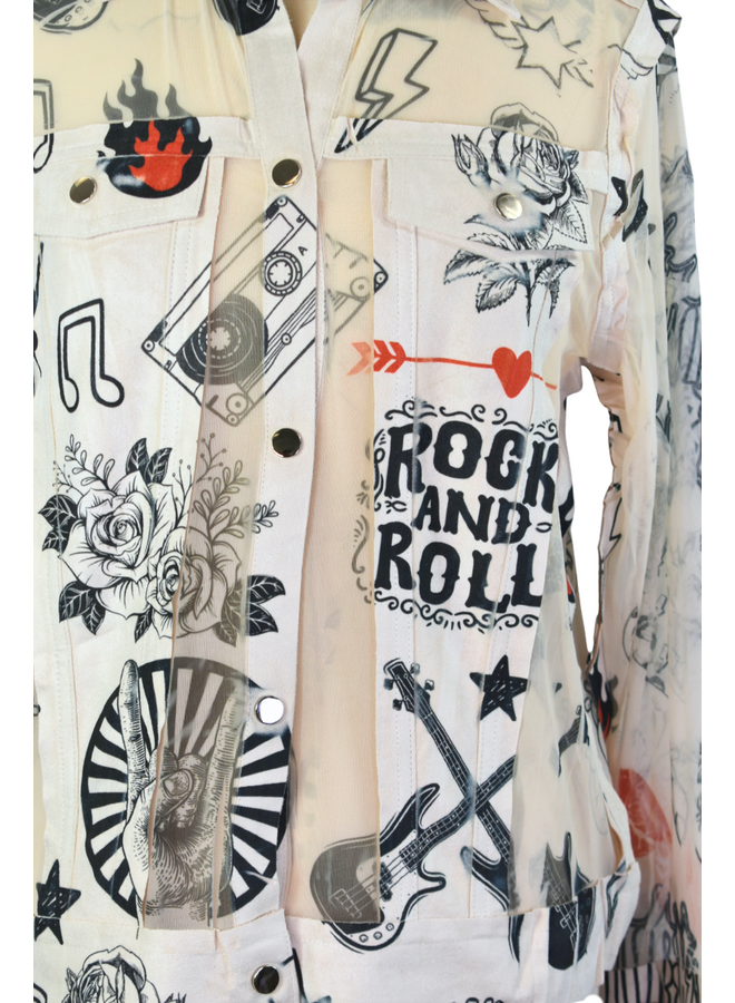 Rock n' Roll Mesh Jacket