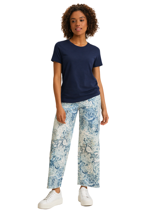 French Dressing Olivia Wide Ankle Artist Jean