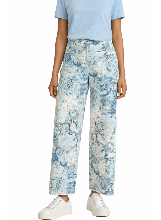 French Dressing Olivia Wide Ankle Artist Jean