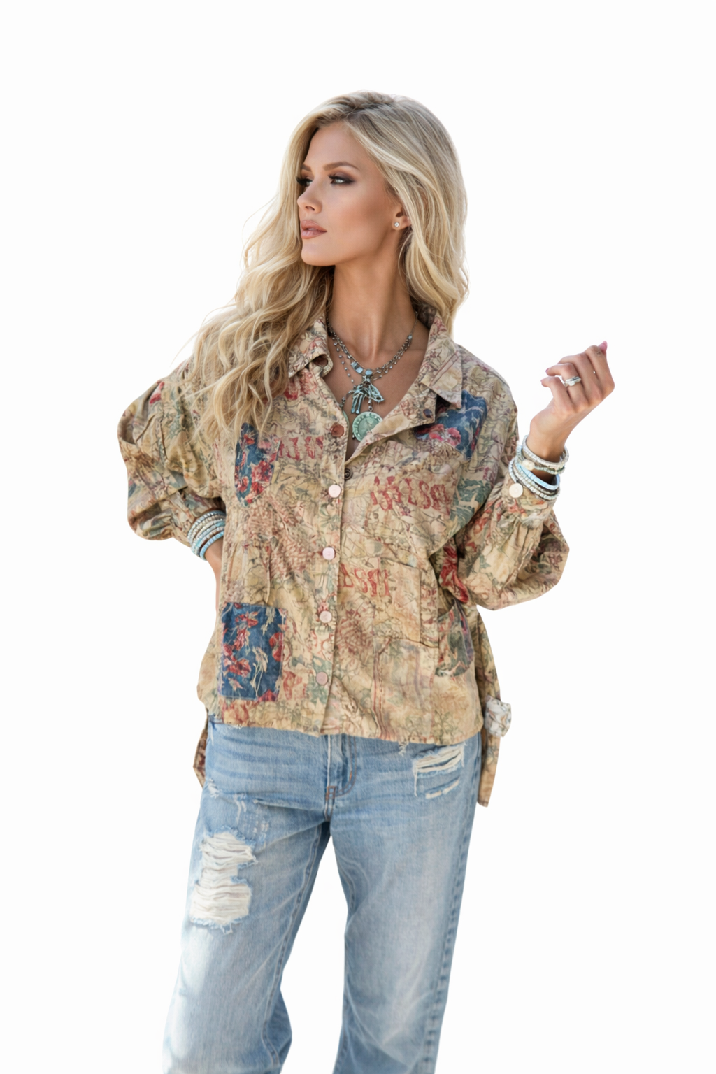 Jaded Gypsy Stars and Stripes forever Top