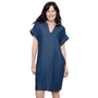 Renuar Tencel V-Neck Pocket Dress