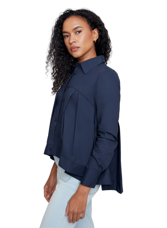 Renuar A-Line Blouse in New Midnight