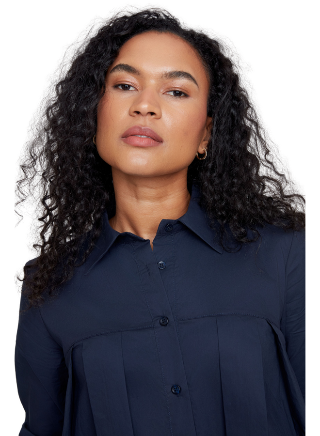 Renuar A-Line Blouse in New Midnight