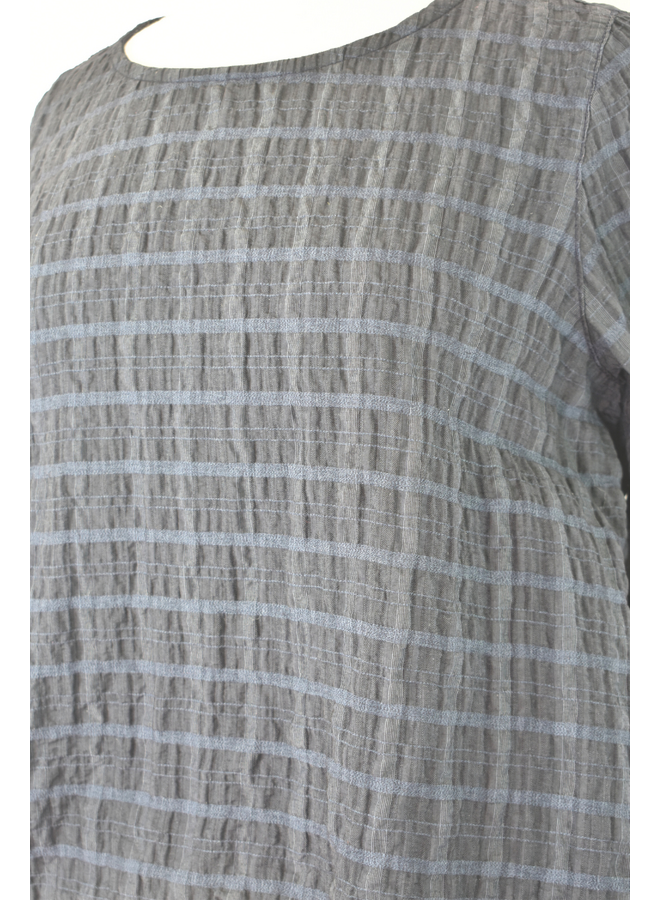 Gerties Gails Seersucker Tank in Moon Rock