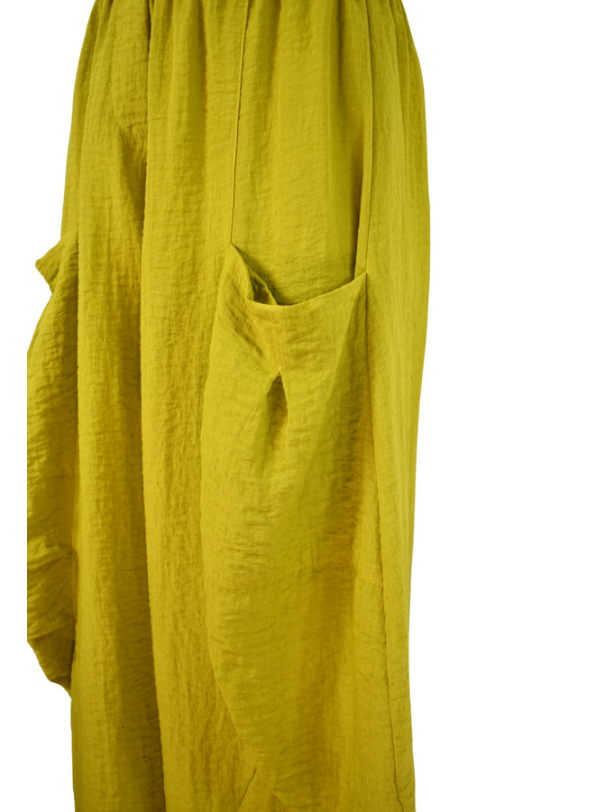 Gerties Double Pocket Pant in Mustard
