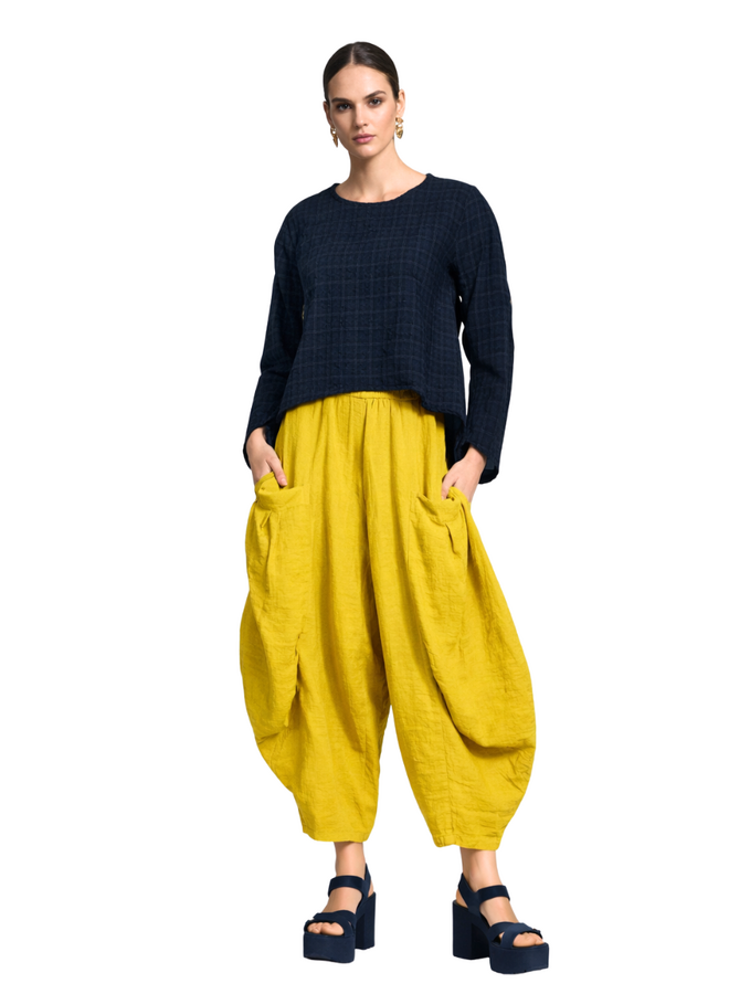 Gerties Double Pocket Pant in Mustard