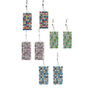 Mosaic Rectangle Earrings