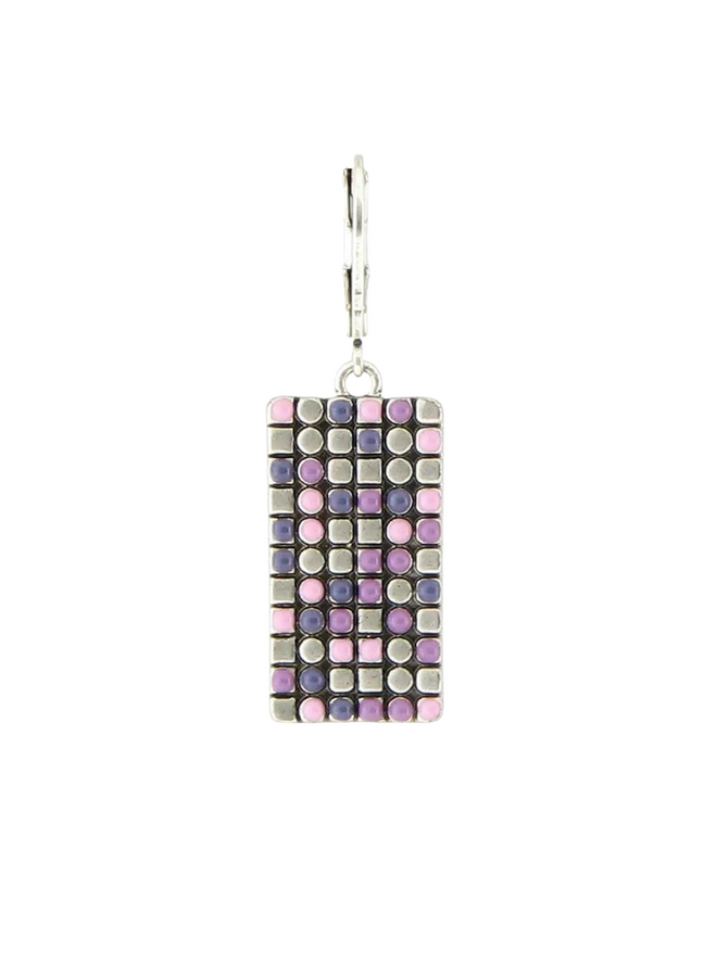 Mosaic Rectangle Earrings