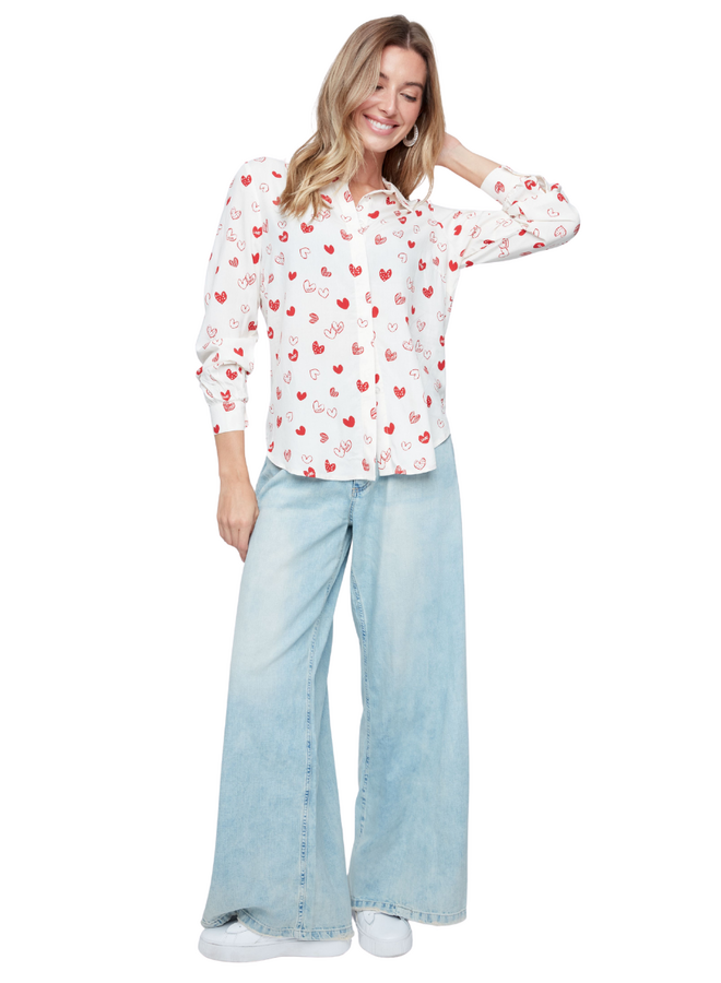 Renuar Scarlet Heart Blouse