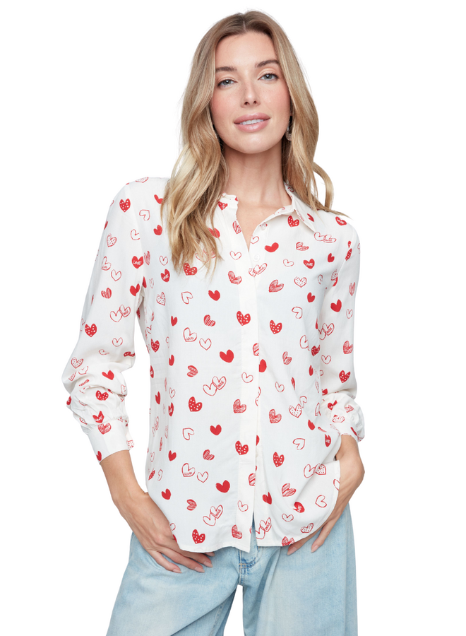 Renuar Scarlet Heart Blouse