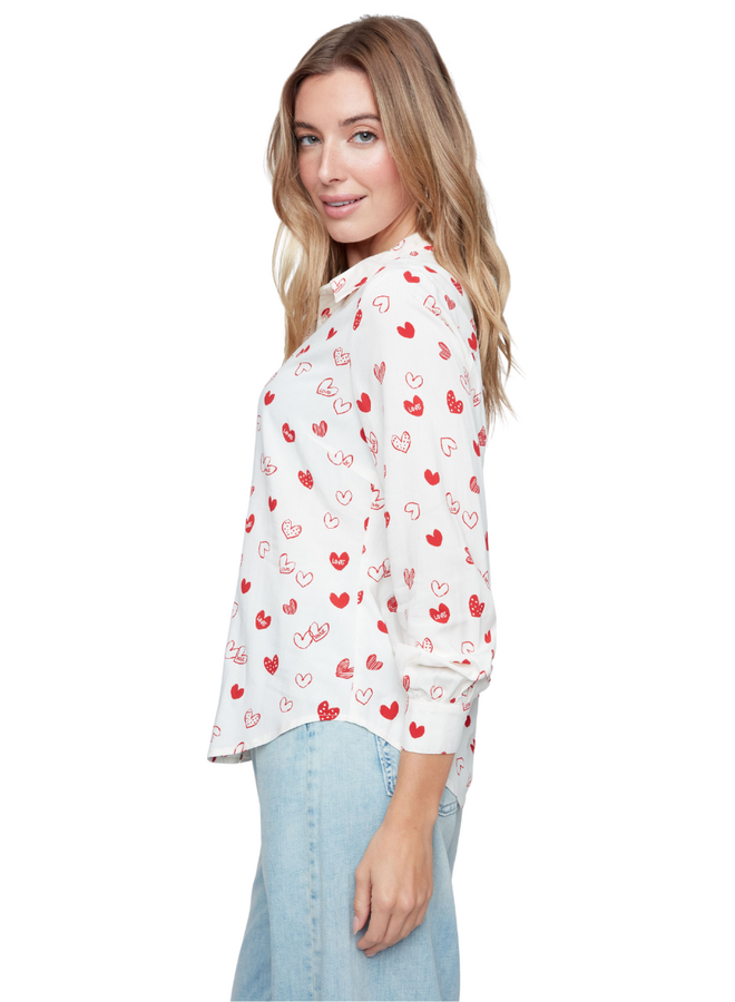Renuar Scarlet Heart Blouse