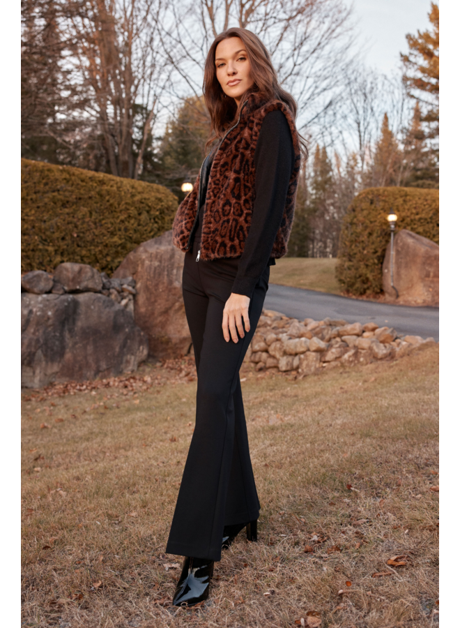 Renuar Vegan Leopard Vest