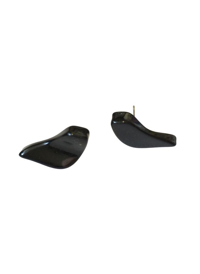 Leete Lovendale Black Bird Earrings