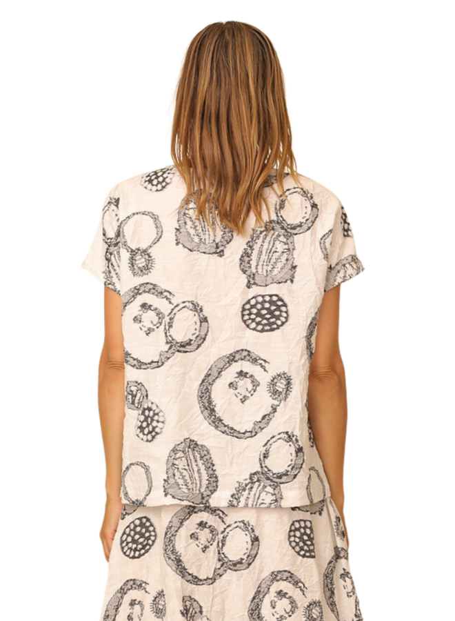 Chalet Cleo Top in Onyx