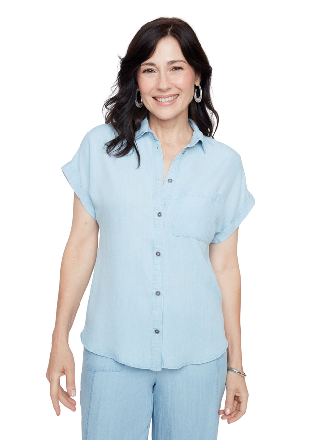 Renuar Soft Tencel Shirt in Two Colors