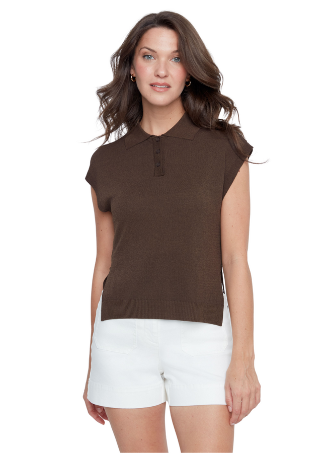 Renuar Lux Tencel Shorts in Creme