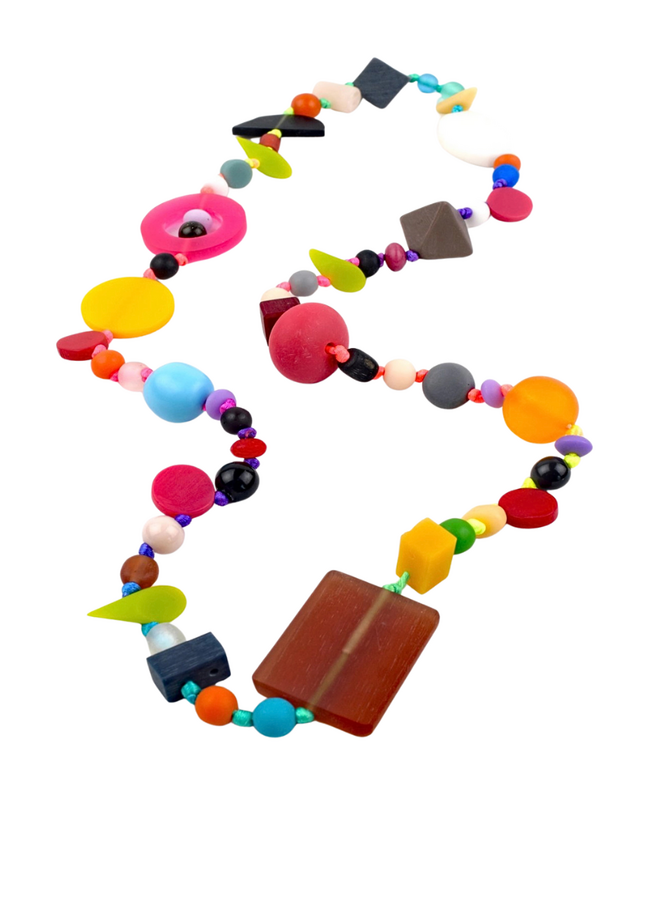 Colorful Resin Necklace