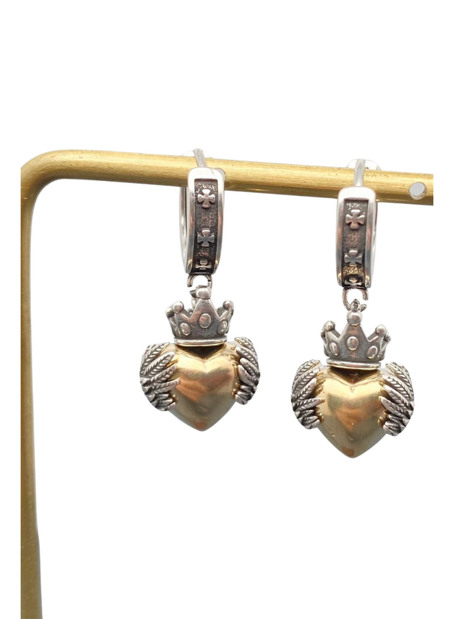 Midieval Huggie Earrings