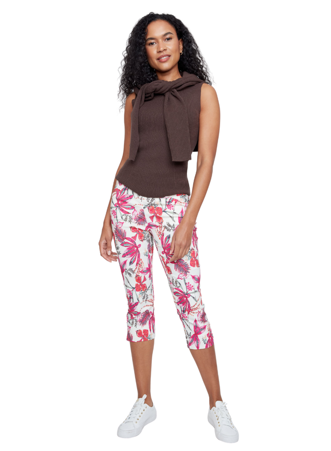Renuar Capri in Orchid Print