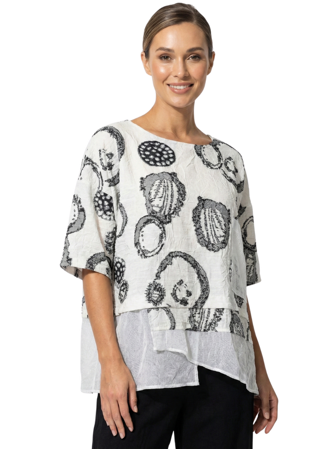 Chalet Carrie Top in Onyx Orb